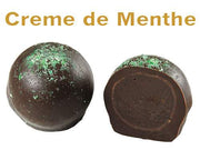 Creme de Menthe Dark Chocolate Truffle