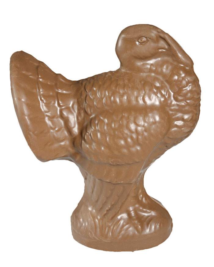 Milk Chocolate Three Dimensional Turkey
