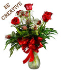Rose Bouquet with Chocolate Roses by Morkes Chocolates