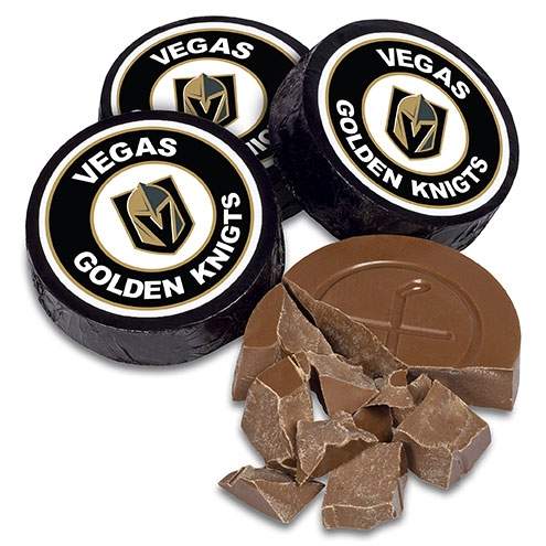 Team Hockey Pucks ~ Set of 4